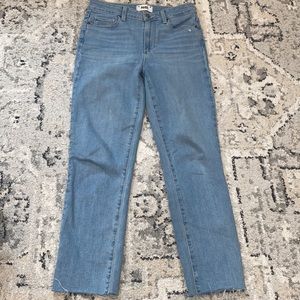 Paige jeans cropped like new